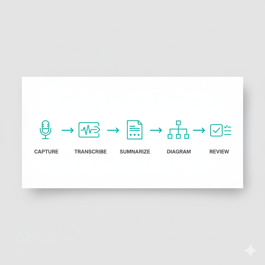Whisprinote | AI lecture note taker, Transcription & study notes